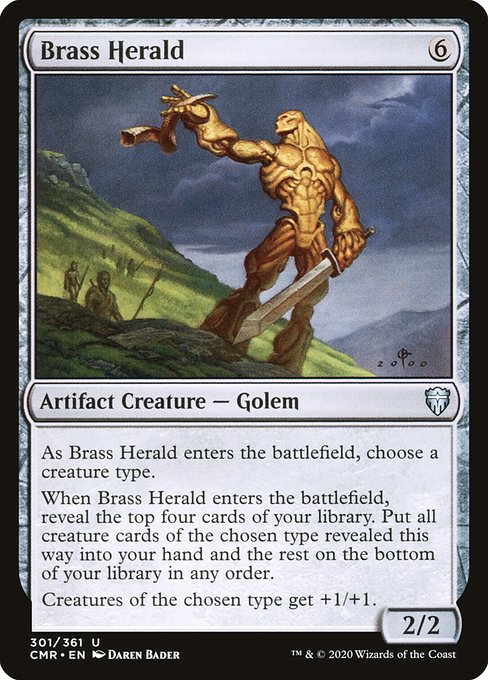 Brass Herald - Commander Legends:  - 301 - Near Mint