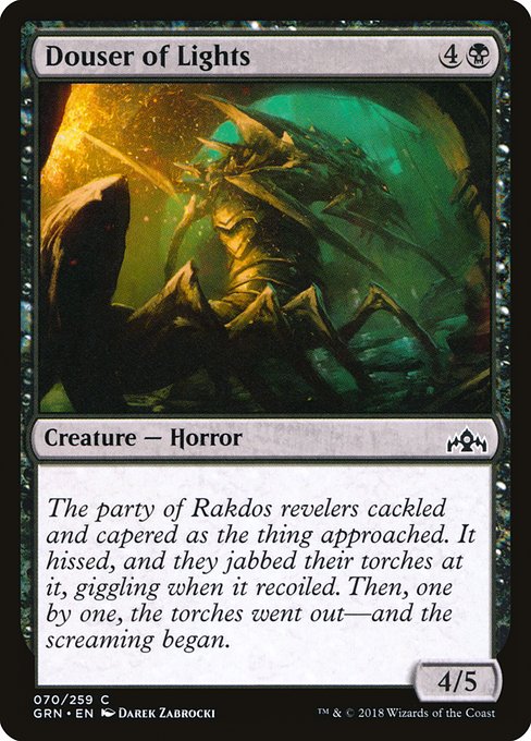 Douser of Lights - Guilds of Ravnica #70