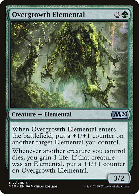 Overgrowth Elemental - Core Set 2020 #187
