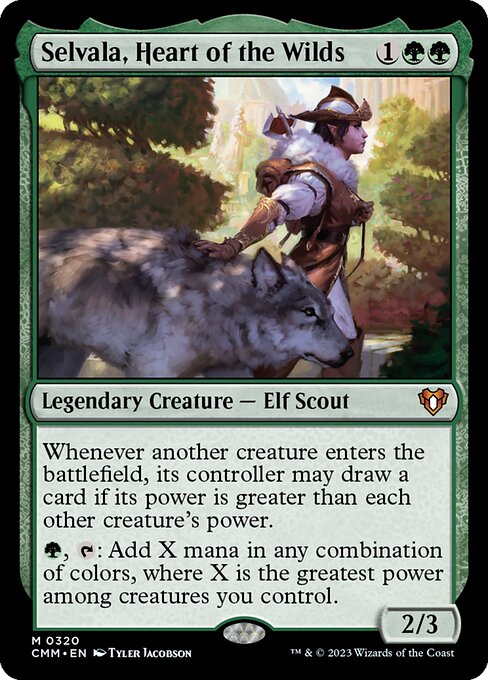 Selvala, Heart of the Wilds - Commander Masters #320