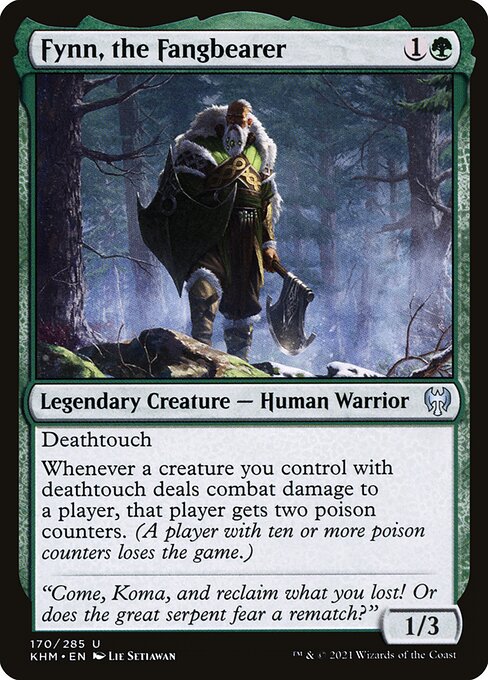 Fynn, the Fangbearer - Kaldheim #170
