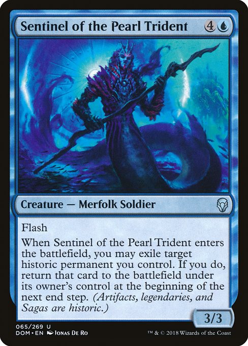Sentinel of the Pearl Trident - Dominaria #65