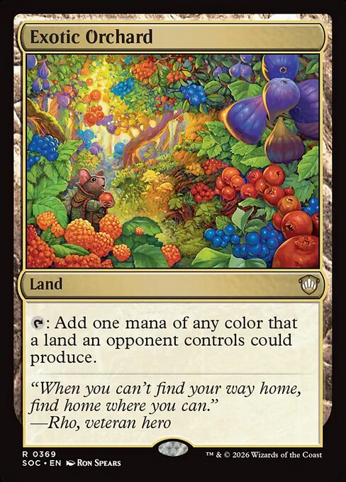 Exotic Orchard - Secrets of Strixhaven Commander #369