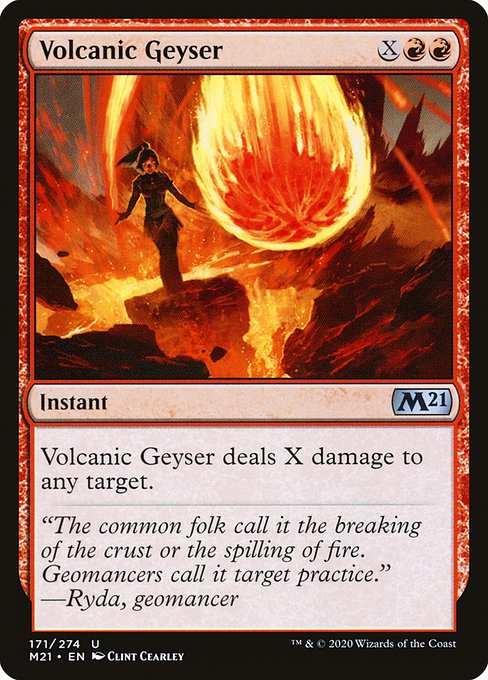 Volcanic Geyser - Core Set 2021 #171