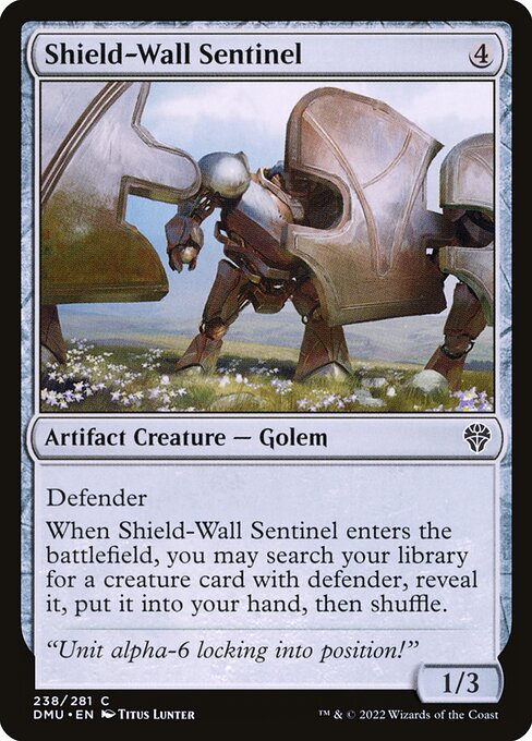 Shield-Wall Sentinel - Dominaria United #238