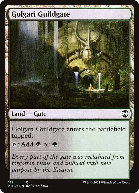 Golgari Guildgate - Kaldheim Commander #111