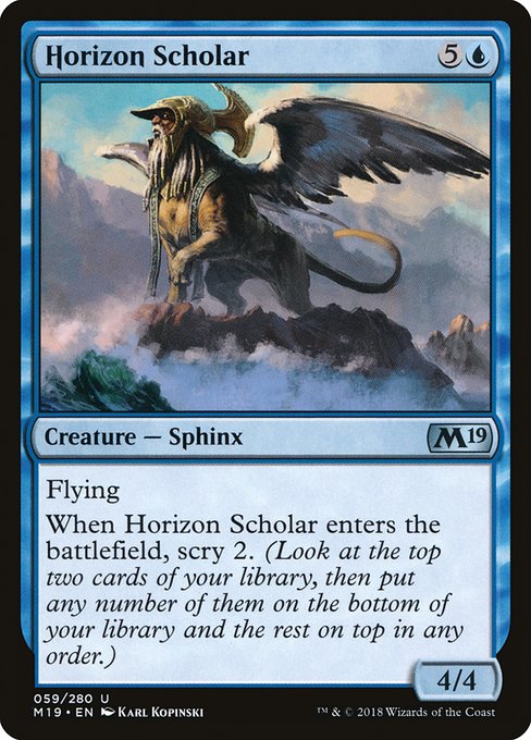 Horizon Scholar - Core Set 2019 #59