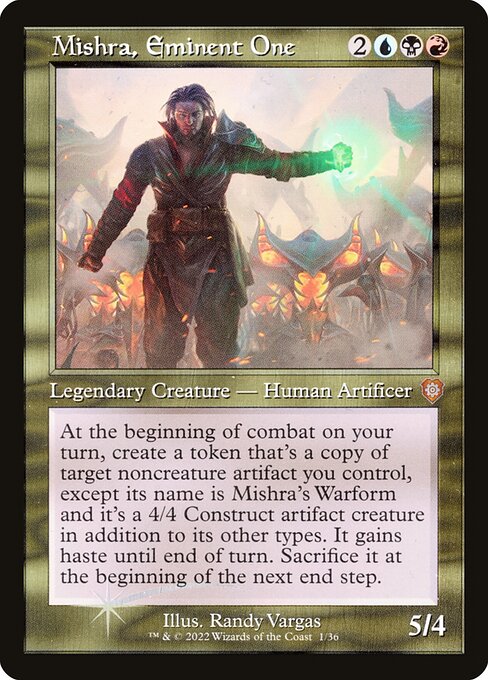 Mishra, Eminent One (Retro Frame) - The Brothers' War Commander #1