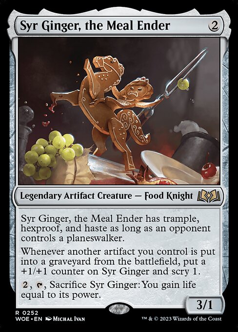 Syr Ginger, the Meal Ender - Wilds of Eldraine #252