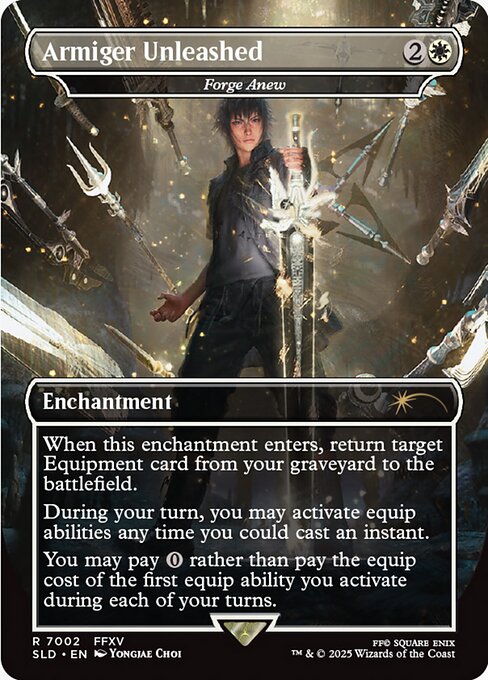 Armiger Unleashed - Forge Anew (Rainbow Foil) - Secret Lair Drop #7002