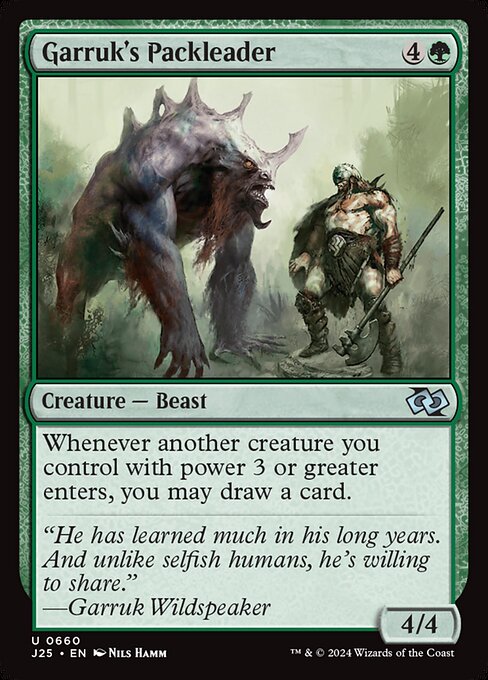 Garruk's Packleader - Foundations Jumpstart #660