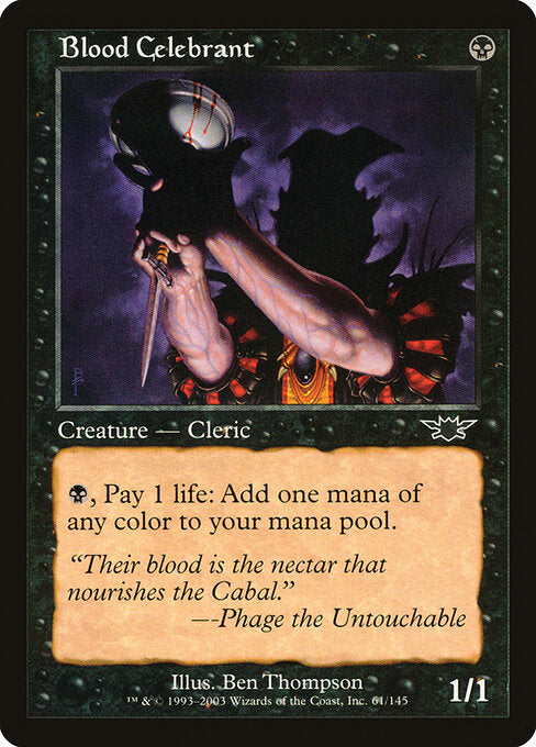 Blood Celebrant - Legions #61
