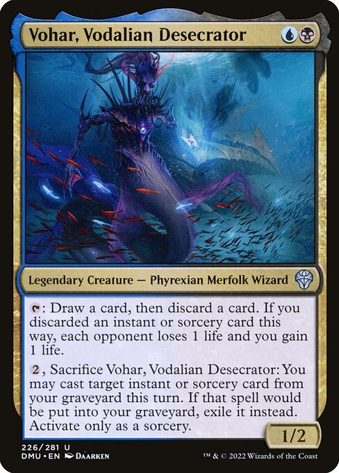 Vohar, Vodalian Desecrator - Dominaria United #226