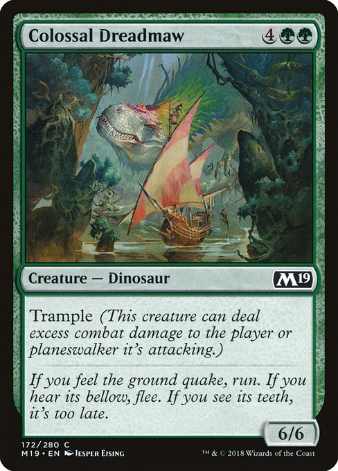 Colossal Dreadmaw - Core Set 2019 #172