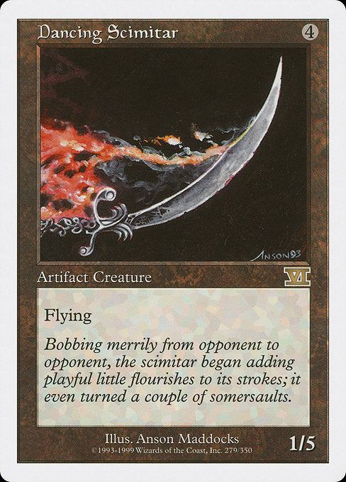 Dancing Scimitar - Classic Sixth Edition #279