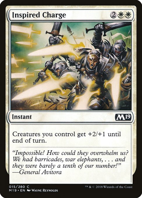 Inspired Charge - Core Set 2019 #15