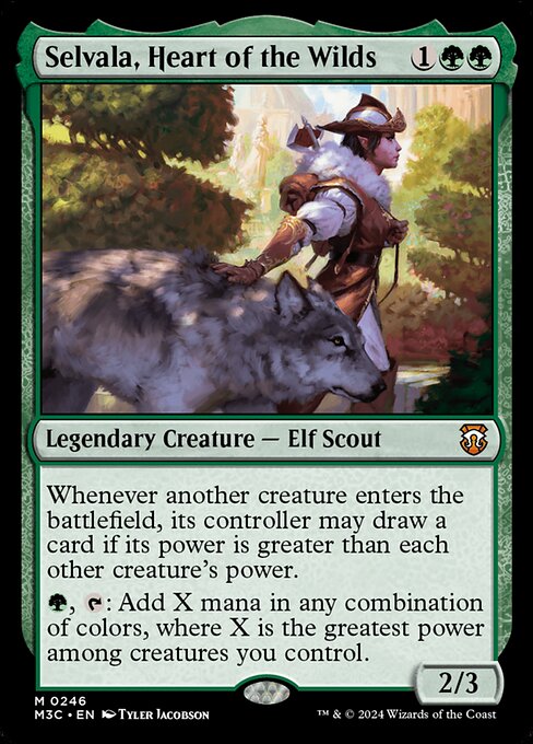 Selvala, Heart of the Wilds - Modern Horizons 3 Commander #246