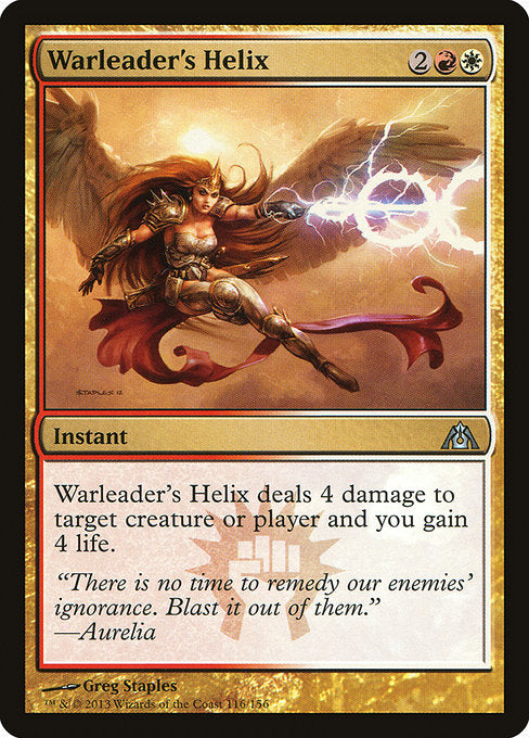 Warleader's Helix - Dragon's Maze #116