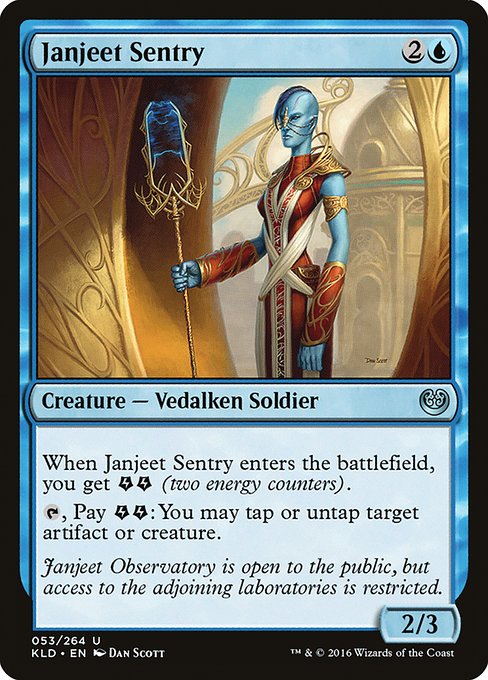 Janjeet Sentry - Kaladesh #53