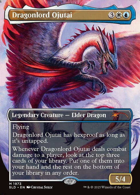 Dragonlord Ojutai (Rainbow Foil) - Secret Lair Drop #1973