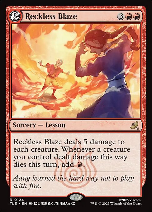 Reckless Blaze - Avatar: The Last Airbender Eternal #124