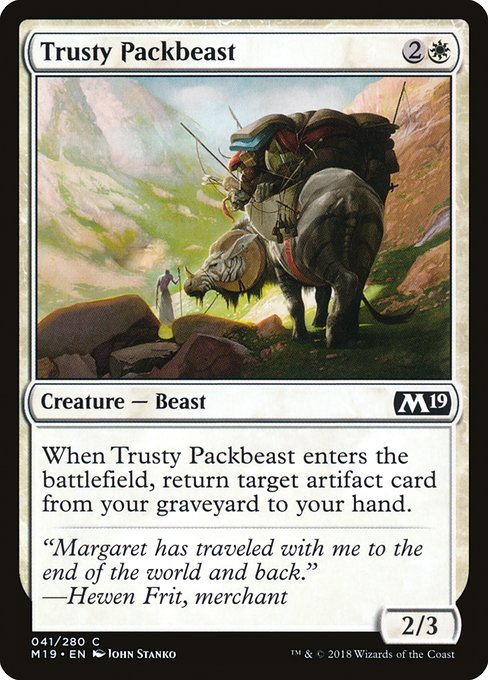 Trusty Packbeast - Core Set 2019 #41