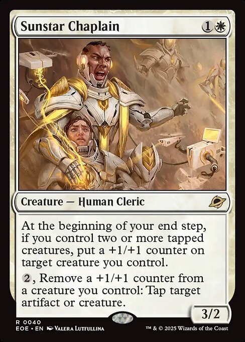 Sunstar Chaplain - Edge of Eternities #40