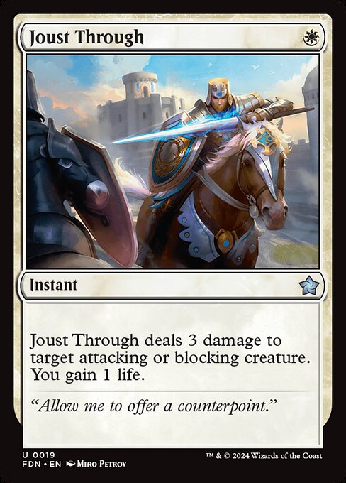 Joust Through - Foundations #19