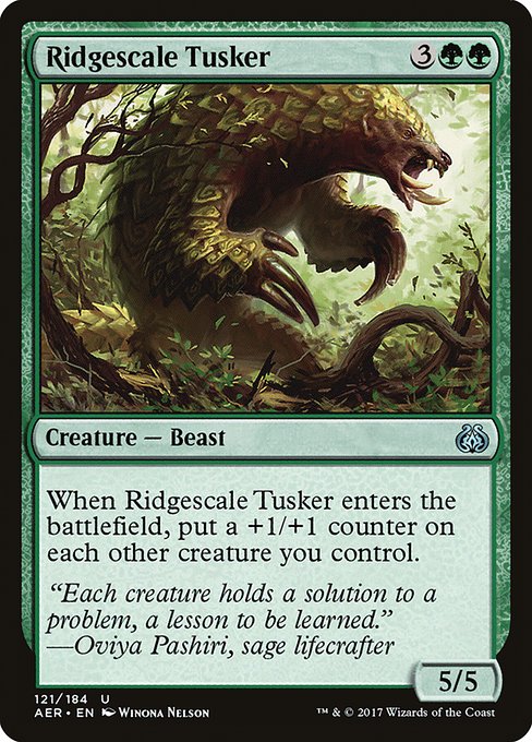 Ridgescale Tusker - Aether Revolt #121