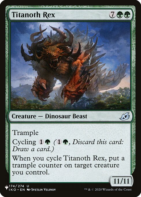 Titanoth Rex - The List #IKO-174