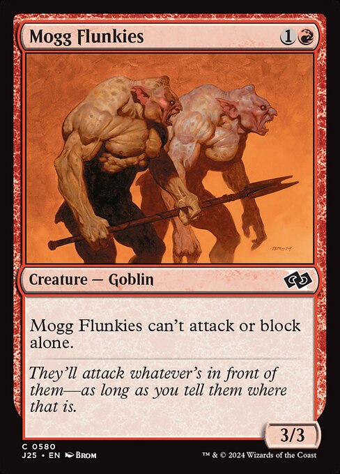 Mogg Flunkies - Foundations Jumpstart #580