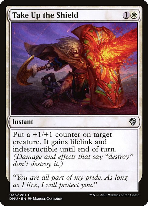 Take Up the Shield - Dominaria United #35