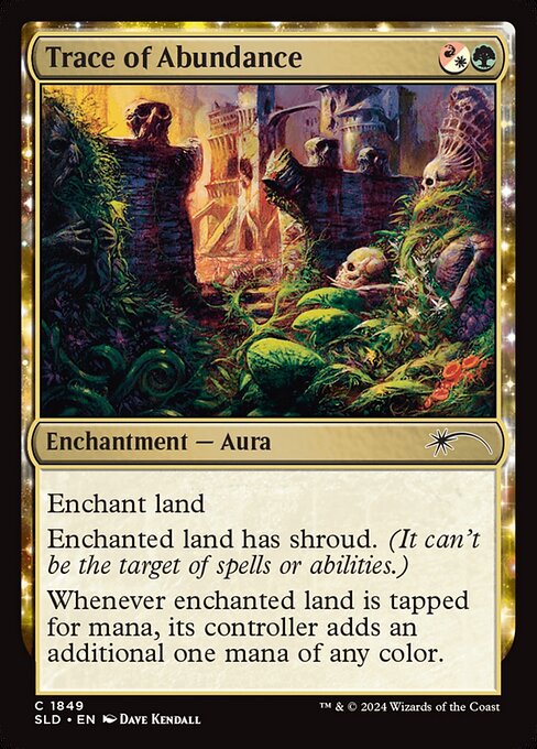 Trace of Abundance - Secret Lair Drop #1849