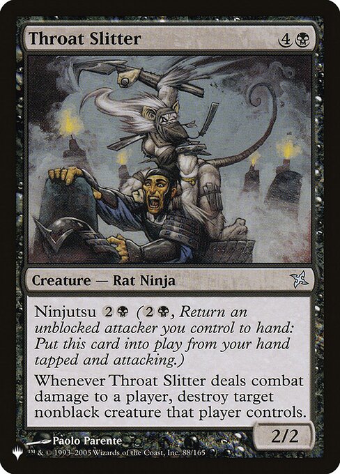 Throat Slitter - The List #BOK-88