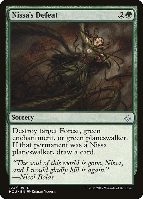 Nissa's Defeat - Hour of Devastation #123