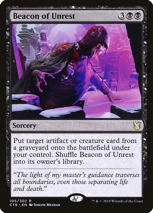 Beacon of Unrest - Commander 2019 #105