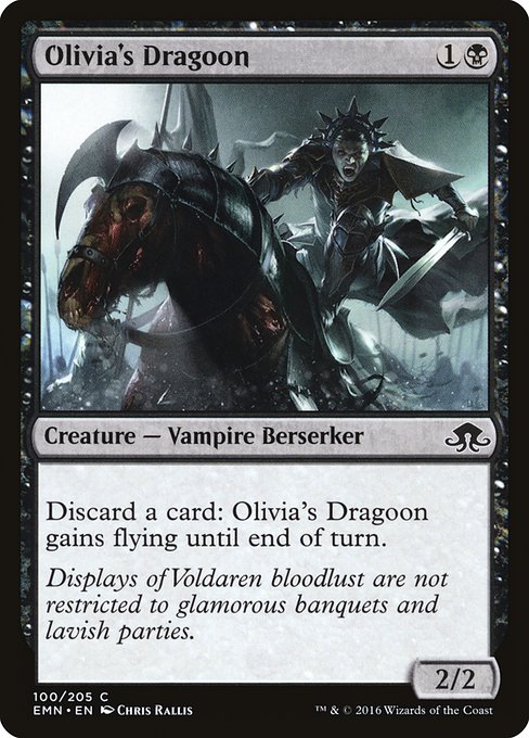 Olivia's Dragoon - Eldritch Moon #100