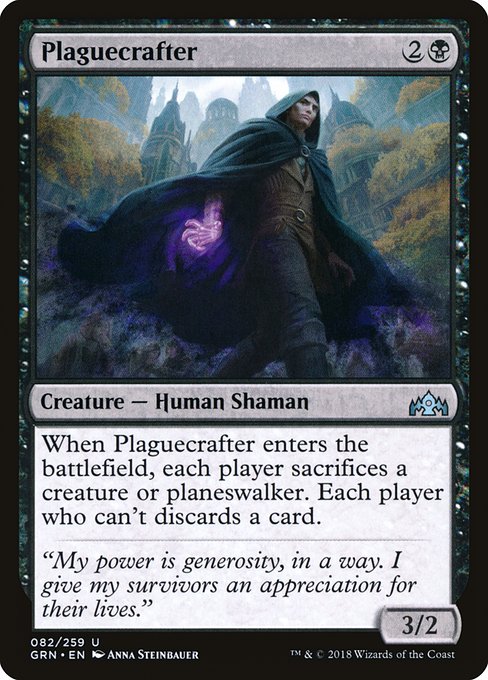 Plaguecrafter - Guilds of Ravnica #82