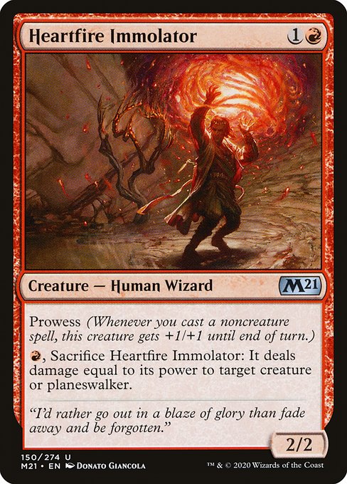 Heartfire Immolator - Core Set 2021 #150