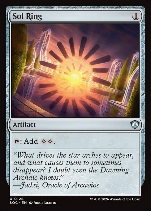 Sol Ring - Secrets of Strixhaven Commander #128
