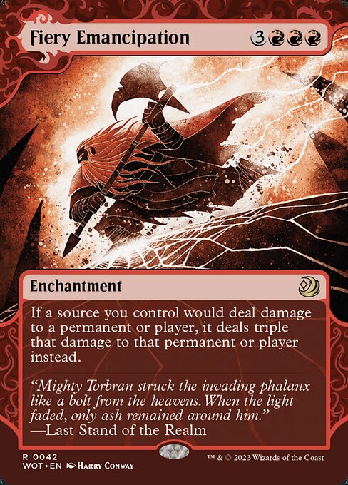 Fiery Emancipation - Wilds of Eldraine: Enchanting Tales #42