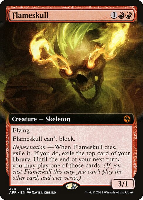 Flameskull (Extended Art) - Adventures in the Forgotten Realms #378