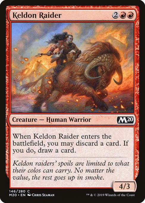 Keldon Raider - Core Set 2020 #146