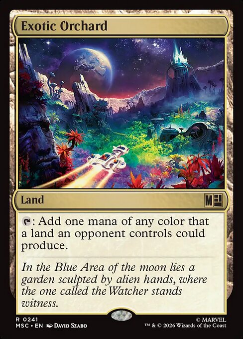 Exotic Orchard - Marvel Super Heroes Commander #241