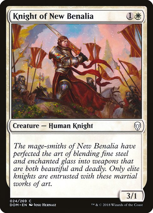 Knight of New Benalia - Dominaria #24