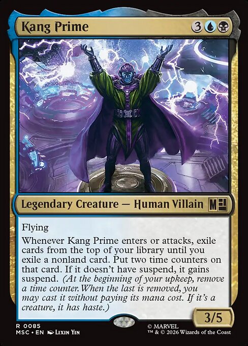 Kang Prime - Marvel Super Heroes Commander #85
