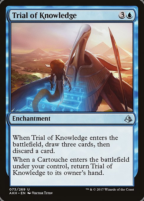 Trial of Knowledge - Amonkhet #73