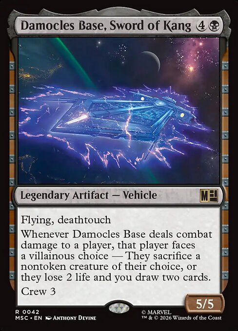 Damocles Base, Sword of Kang - Marvel Super Heroes Commander #42