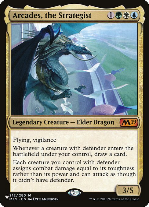 Arcades, the Strategist - The List #M19-212