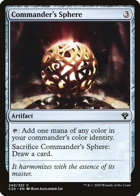 Commander's Sphere - Commander 2020 #240